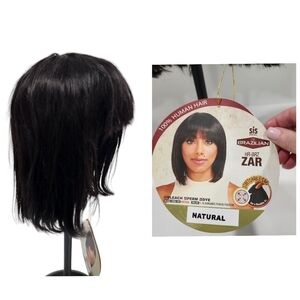 SIS HUMAN HAIR STRETCHABLE FLEXIBLE FIT WIG